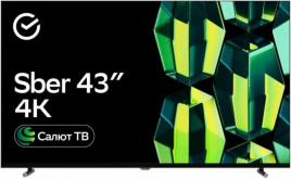 Телевизор Sber SDX-43U4124 черный