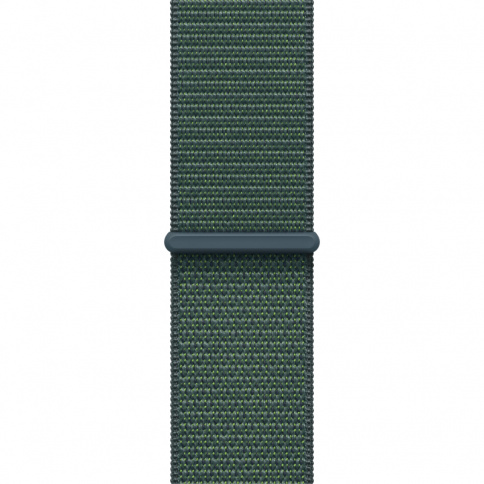 Apple Watch SE 2024 GPS 40mm Starlight Aluminium Case with Lake Green Loop Band MXEH3 фото 3