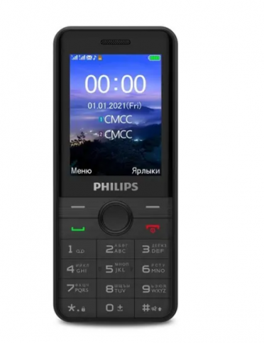 Philips Xenium E172 (Black) фото 1