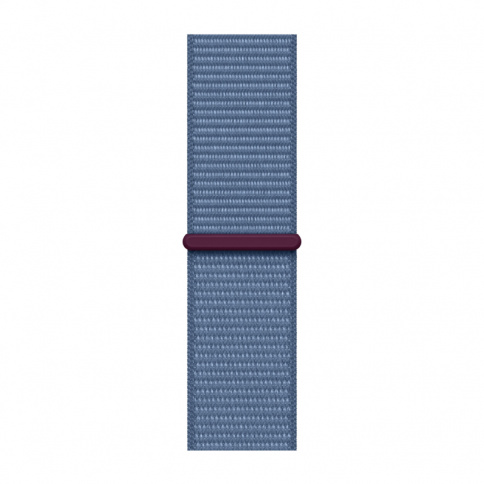 Apple Watch SE 2023 GPS 44mm Silver Aluminium Case with Silver Winter Blue Sport Loop (MREF3) фото 3