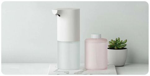 Сменные блоки для Xiaomi Mijia Automatic Foam Soap Dispenser Hand Wash PMXSY01XW 3 шт Pink фото 3