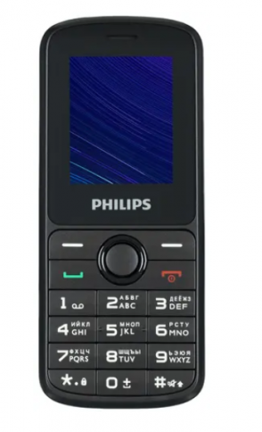 Philips Xenium E2101 (Black) фото 1