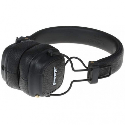 Наушники Marshall bluetooth полноразмерные Major 3 black фото 5