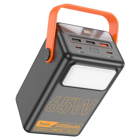 Power Bank Hoco J110A Powerful PD65W power bank(60000mAh) black фото 4